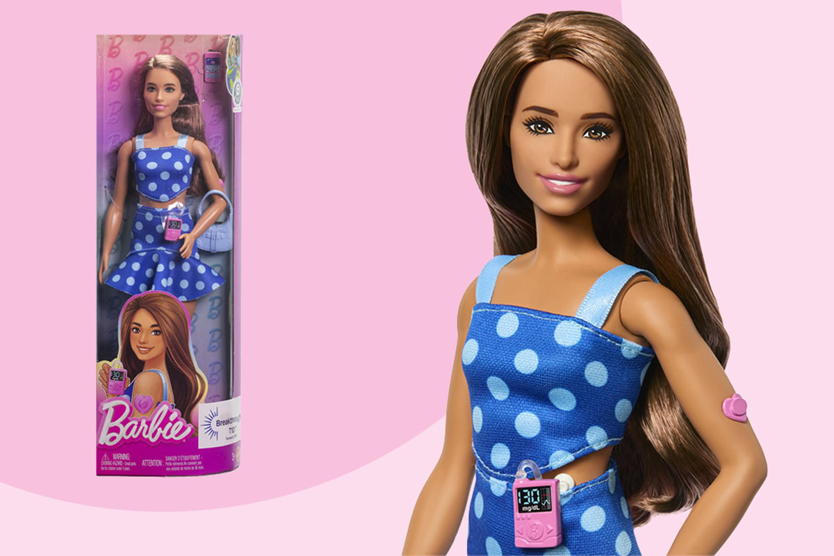 Η Barbie® παρουσιάζει την πρώτη κούκλα της με Σακχαρώδη Διαβήτη Τύπου 1
