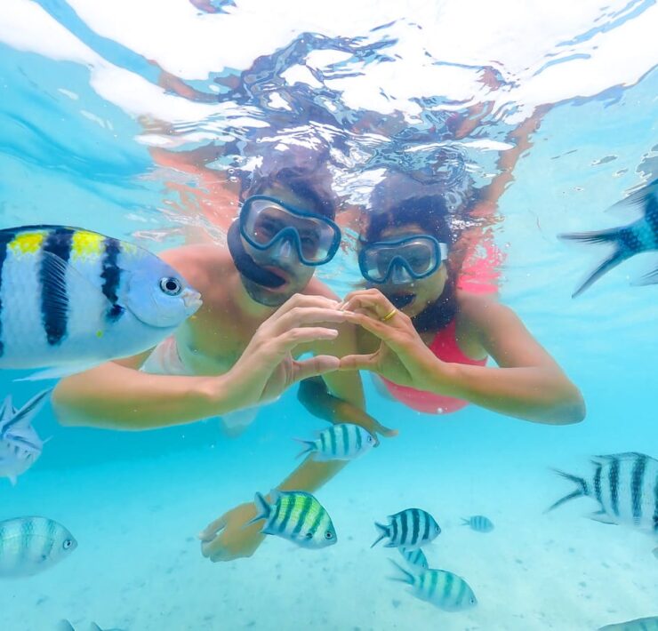 Snorkeling: Μάσκα, πέδιλα, αναπνευστήρας... και μυήστε τα παιδιά στη μαγεία του θαλάσσιου βυθού