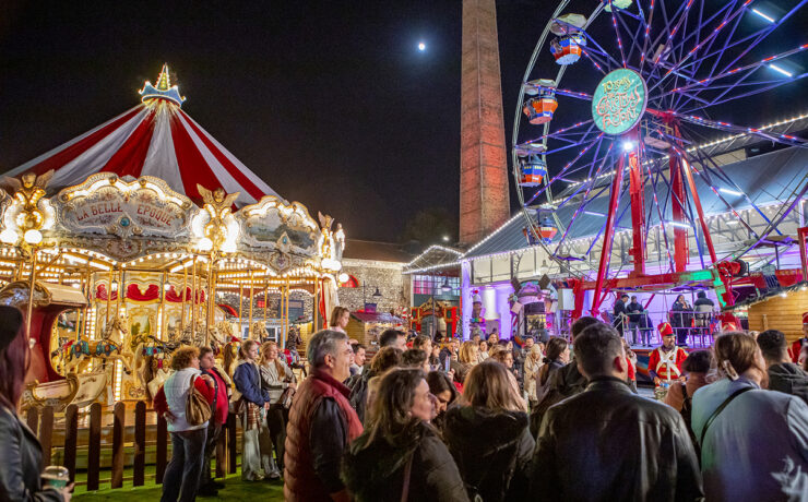 Ζήστε τη μαγεία των Χριστουγέννων στην Τεχνόπολη Δήμου Αθηναίων, 22 Νοεμβρίου 2025 – 6 Ιανουαρίου 2026, στο ΔΕΗ Christmas Factory