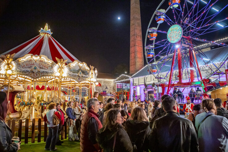 Ζήστε τη μαγεία των Χριστουγέννων στην Τεχνόπολη Δήμου Αθηναίων, 22 Νοεμβρίου 2025 – 6 Ιανουαρίου 2026, στο ΔΕΗ Christmas Factory