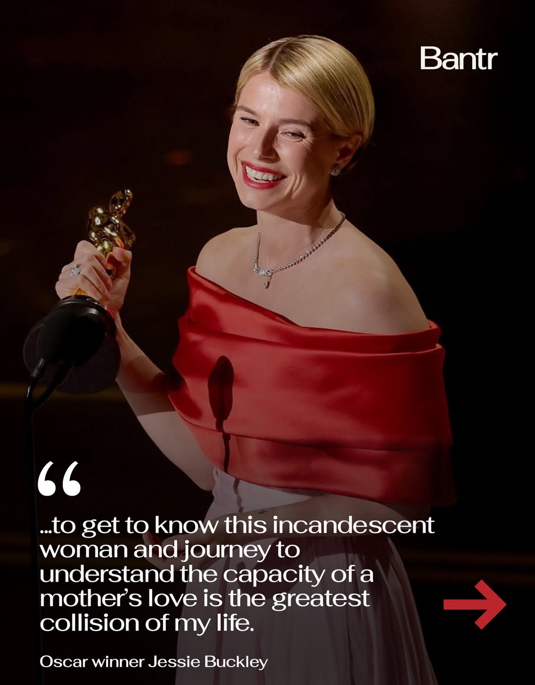 Η Jessie Buckley το Όσκαρ Α’ Γυναικείου Ρόλου και «το όμορφο χάος της καρδιάς κάθε μητέρας» 